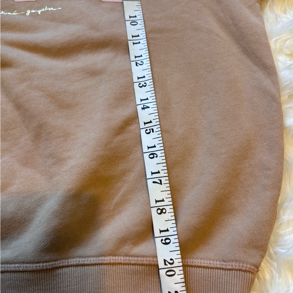 Spiritual Gangster Tan and‎ Pink Amore Art Sweatshirt s - Picture 6 of 7